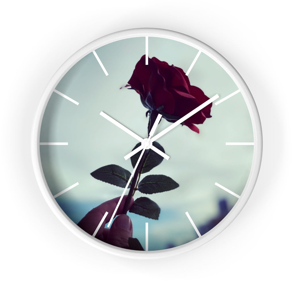 🌹Reloj de pared de la Rosa