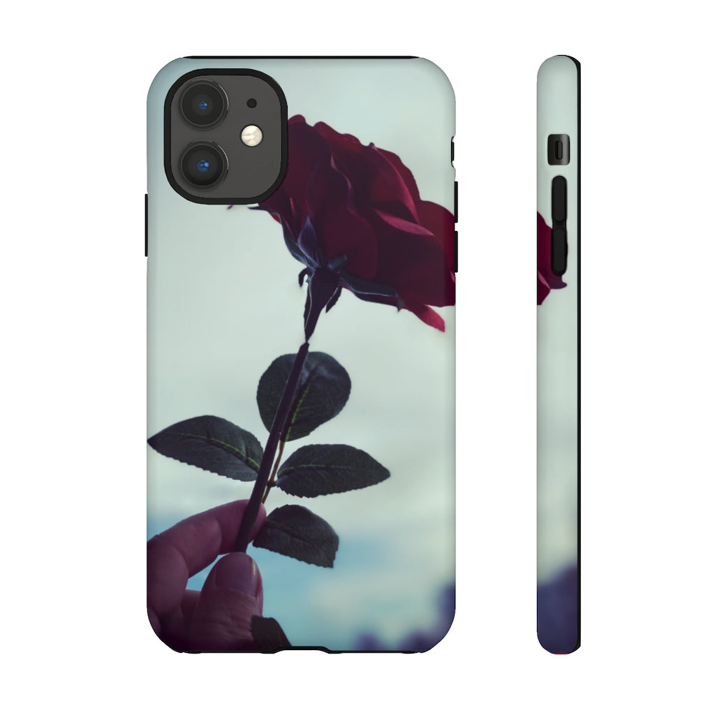 🌹Case duro de la Rosa