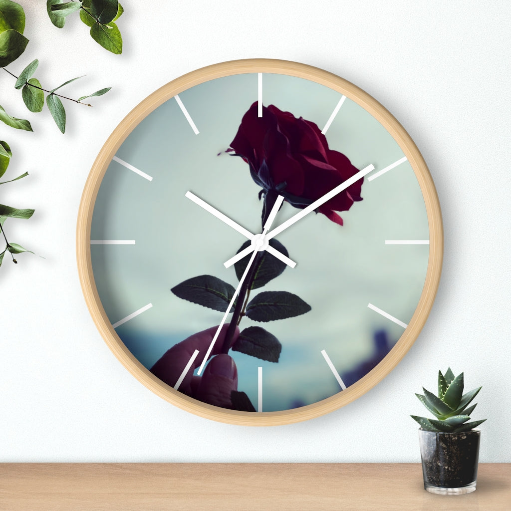 🌹Reloj de pared de la Rosa