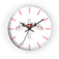 🌹 Reloj de pared del logo