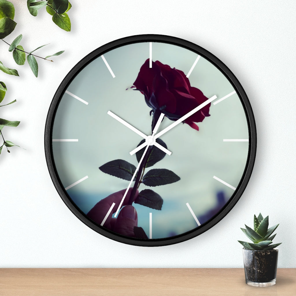 🌹Reloj de pared de la Rosa