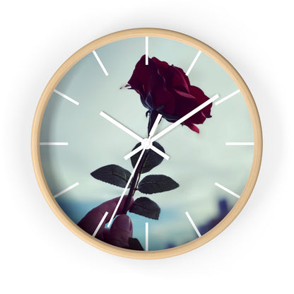 🌹Reloj de pared de la Rosa