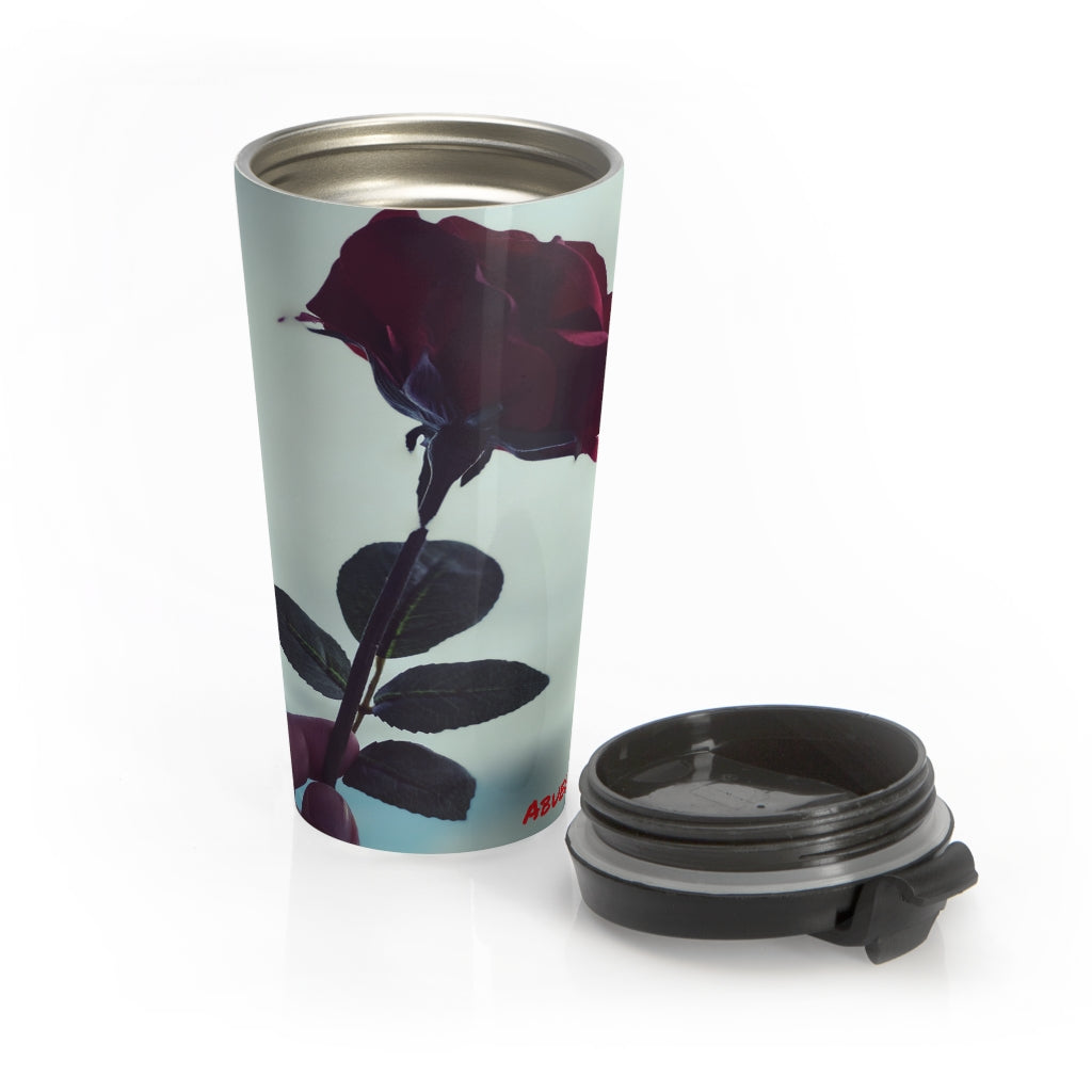 🌹Taza de viaje de la rosa