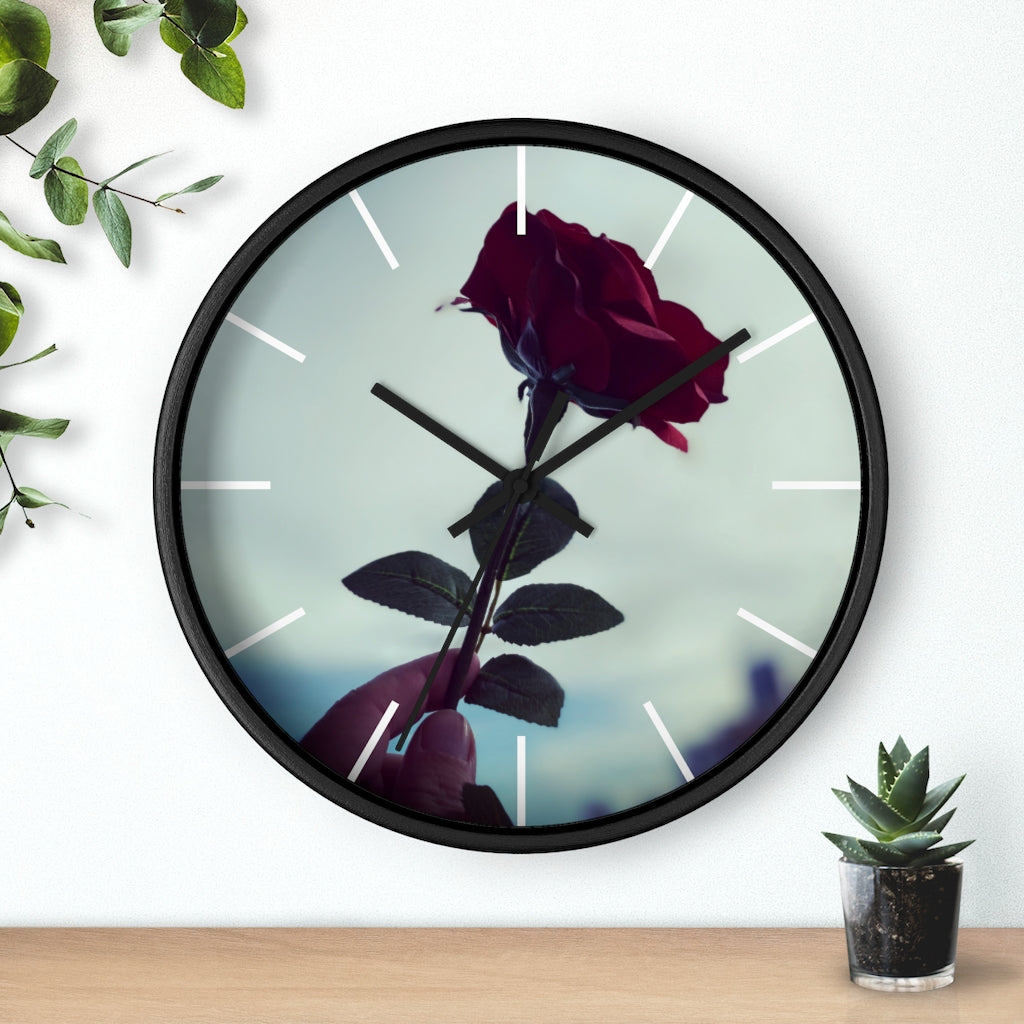 🌹Reloj de pared de la Rosa