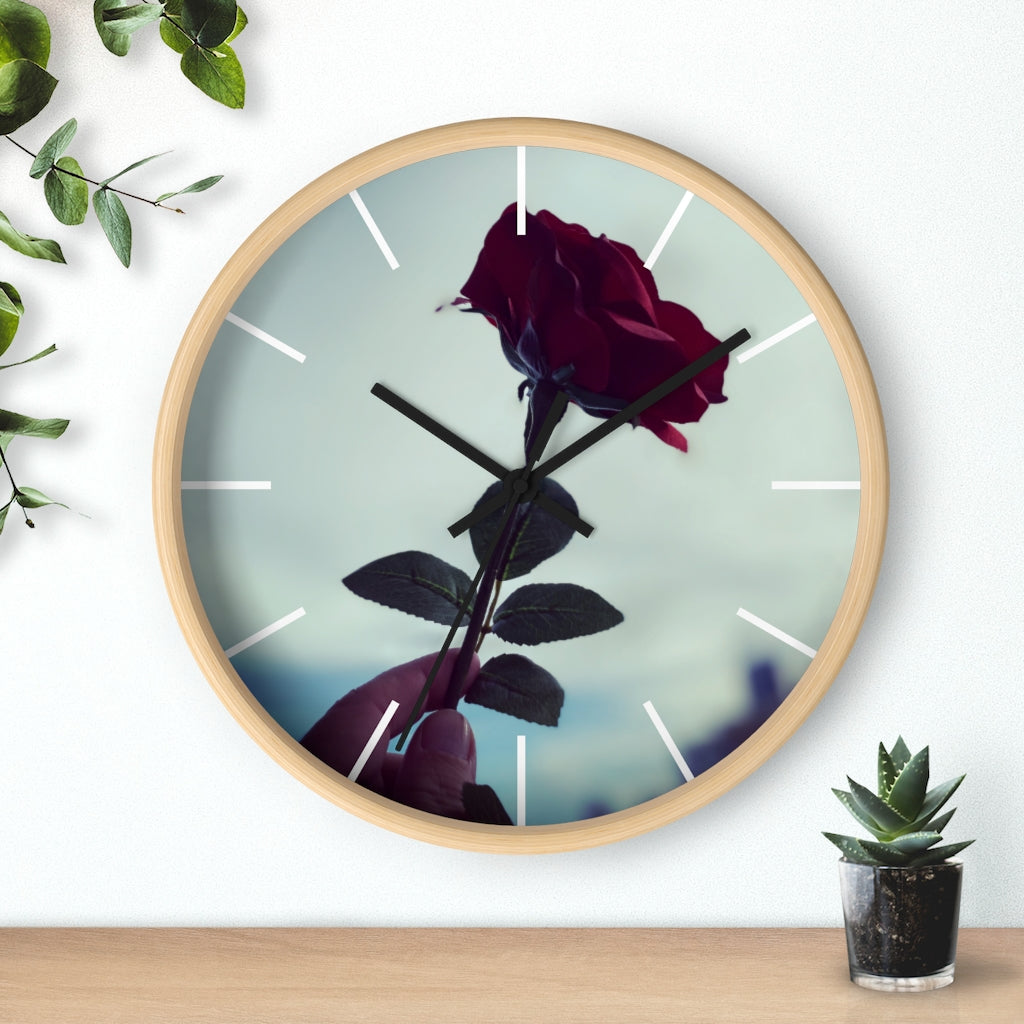 🌹Reloj de pared de la Rosa