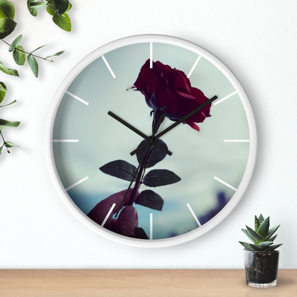 🌹Reloj de pared de la Rosa