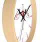 🌹 Reloj de pared del logo
